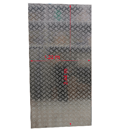 Aluminium checker plate