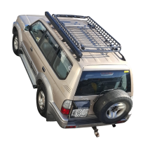 Large Roof Basket NZ — 1800mm | Fits Jeep, Pajero & Large SUVs | $320