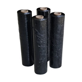 Black pallet wrap