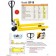 PALLET JACK 2500KG WIDTH 685MM