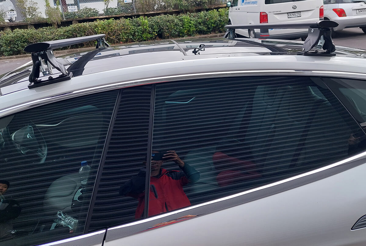 Tesla Model S Roof rack
