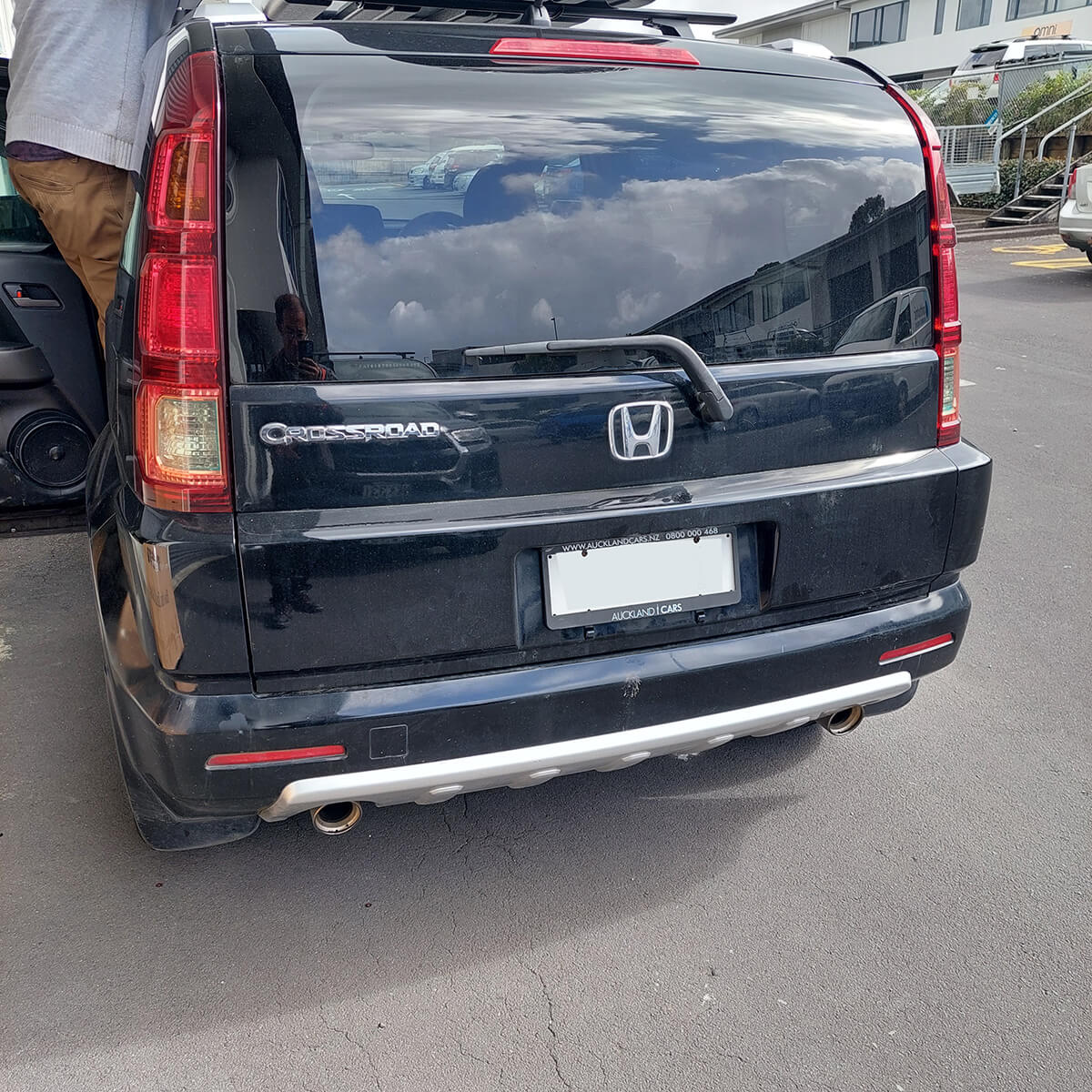 honda crossroad roof rack