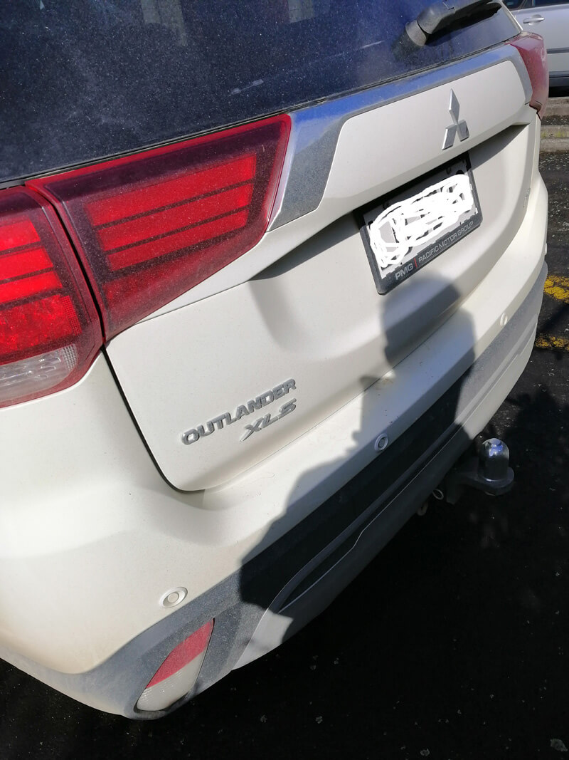 Mitsubishi Outlander Xls Roof rack