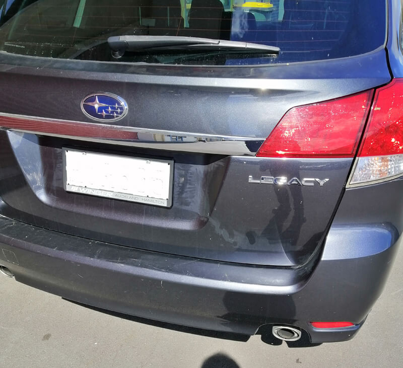 Subaru legacy roof rack