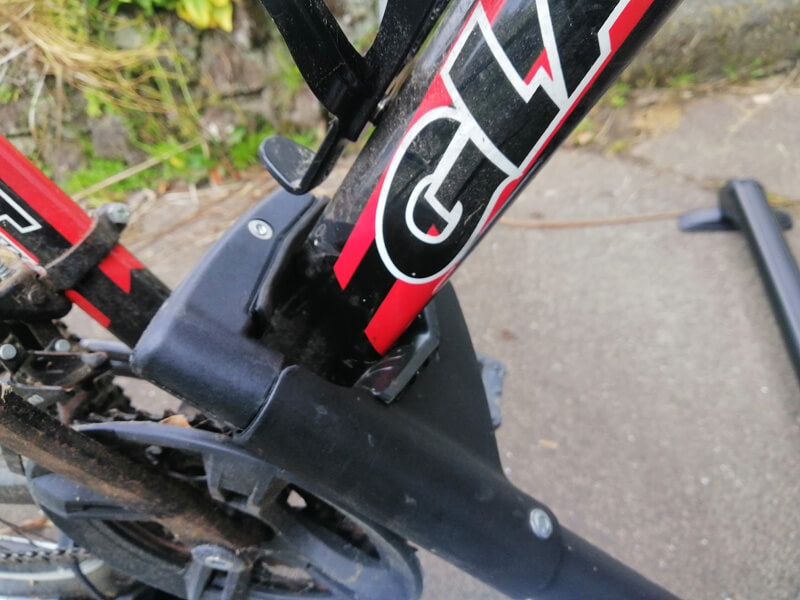 The installation instruction of bike rack 