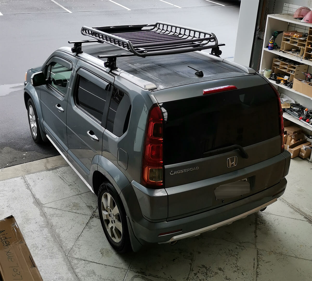 Honda Crossroad roof rack